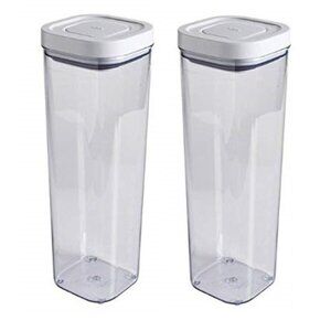 2X NEW OXO Soft Works POP Container (2.3 Quart/2.2 Liters) 12.4" Tall